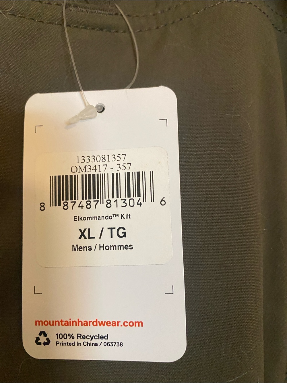 Mountain Hardwear Elkommando Kilt - Picture 5 of 5